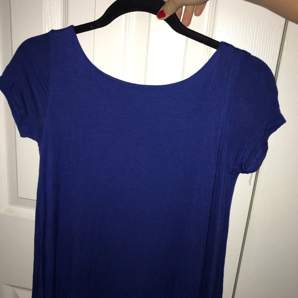 Blue Shift Dress
